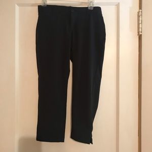 Under Armour Black Golf Capris
